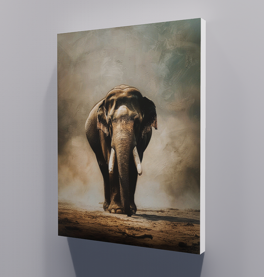 Elephant, wall decoration painting, home furnishing, living room, room, lobby, corridor, office wall decoration