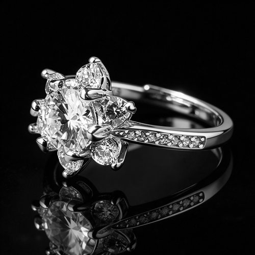 Heart-shaped moissanite engagement ring4